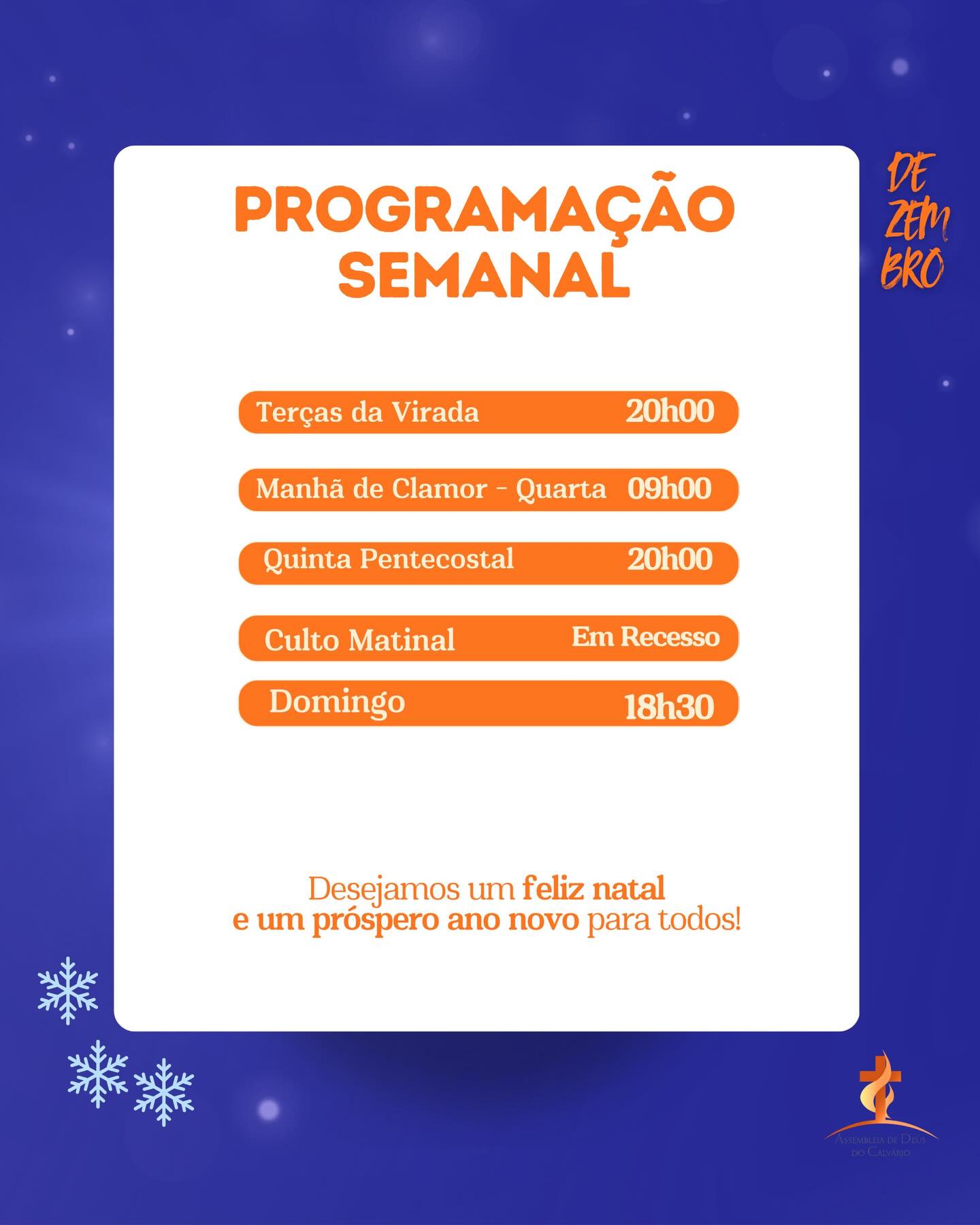Banner - AD. Calvário