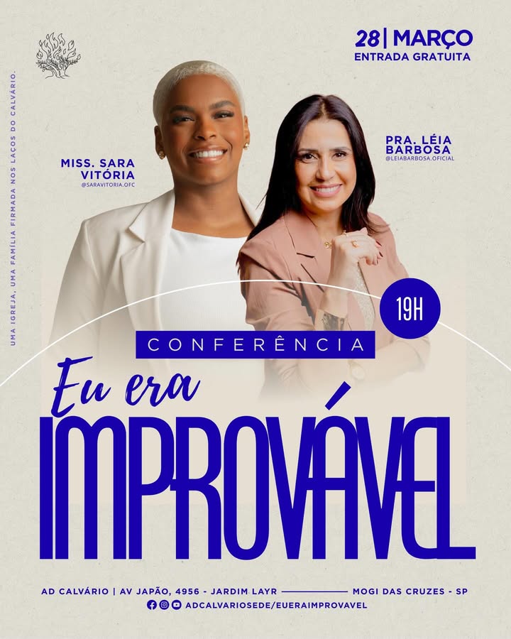 Conferência | Eu era improvável
